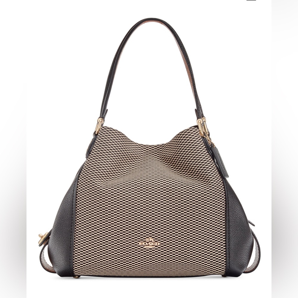 COACH Legacy Jacquard Edie 31 Medium Shoulder Bag - EUC